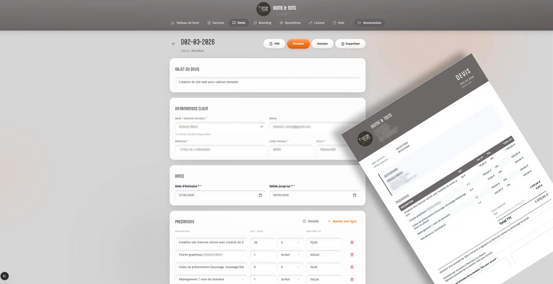 StackBill product preview